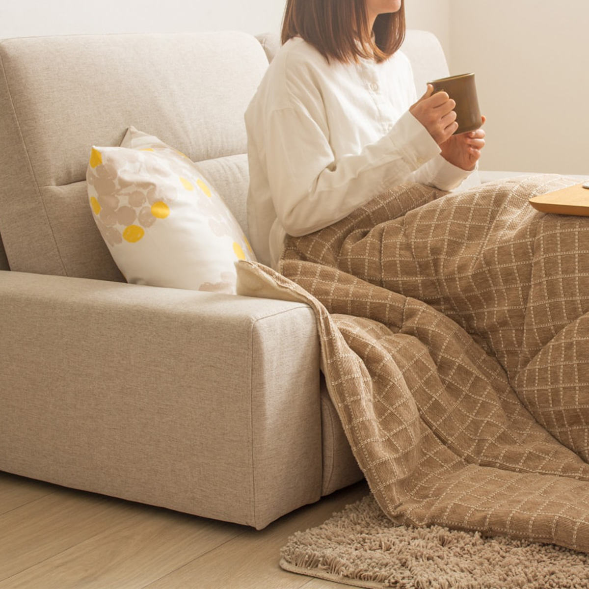 ローソファ 2人掛け 幅150cm ハイバックタイプ Rola-Hi （ セパレート