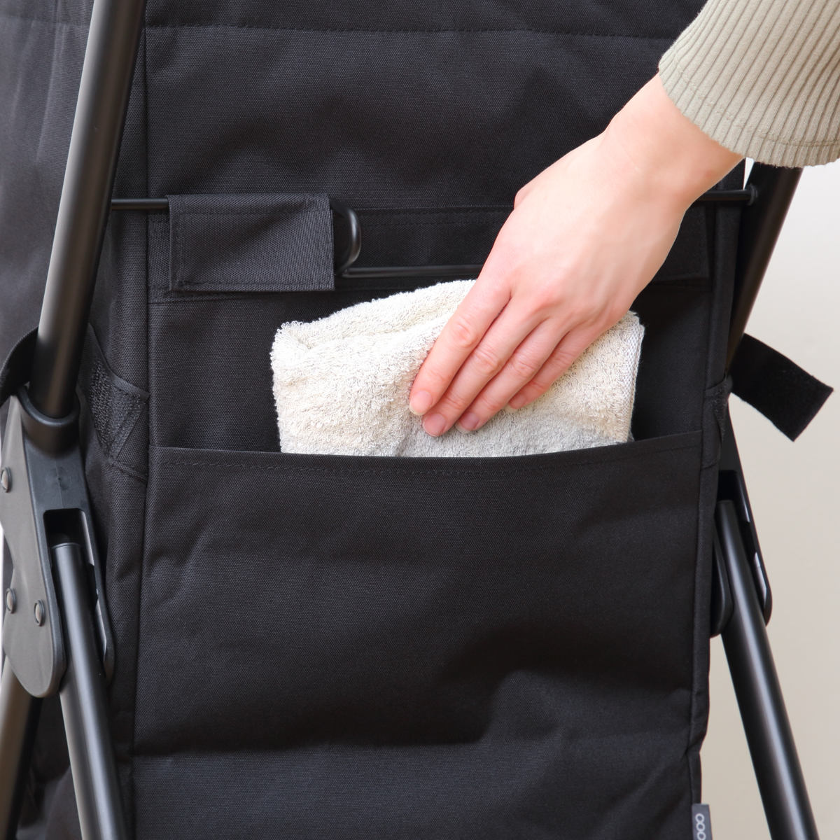 ショッピングカート cocoro オープン フロント 前押し 4輪カート