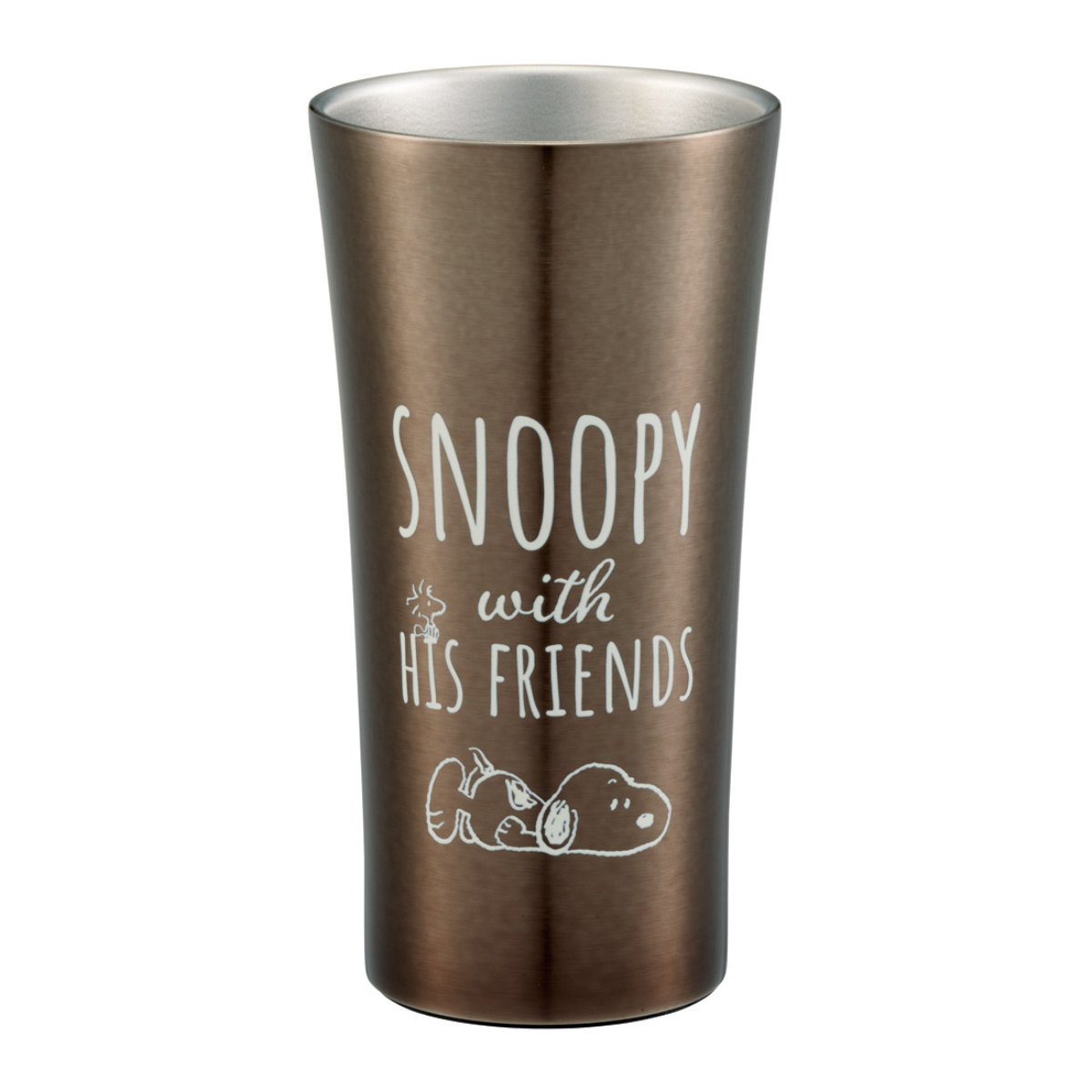 スケーター タンブラー 400ml スヌーピー PEANUTS ステンレス