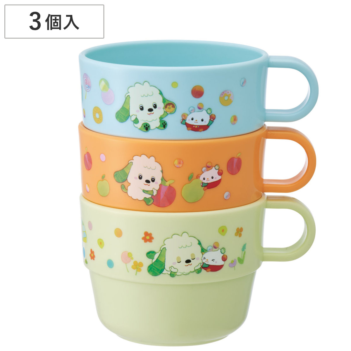 スケーター コップ スタッキング 220ml いないいないばあっ