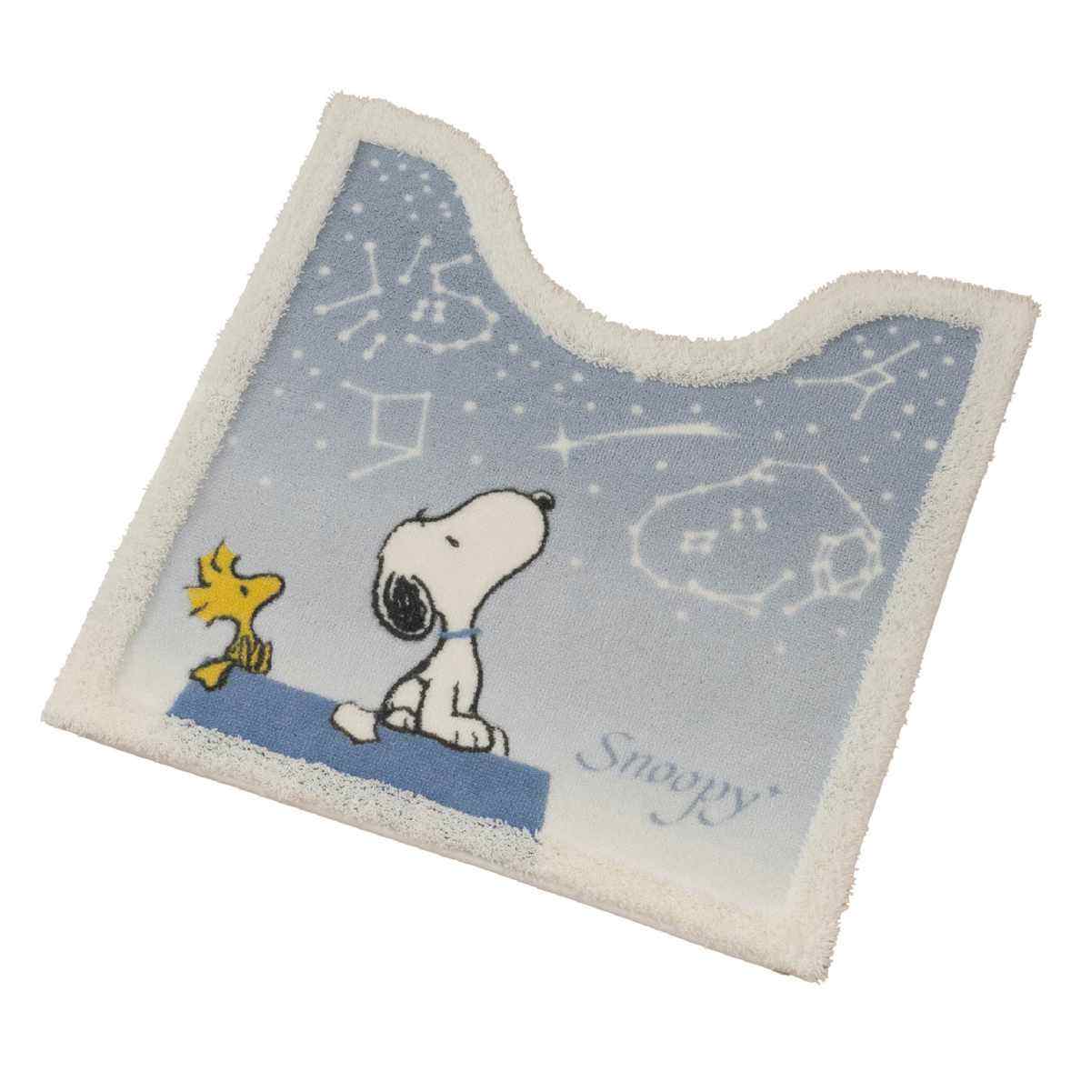 SNOOPY - スヌーピー 星空 トイレマット SNOOPY 日本製 スヌーピー 星空 トイレマット SNOOPY 日本製