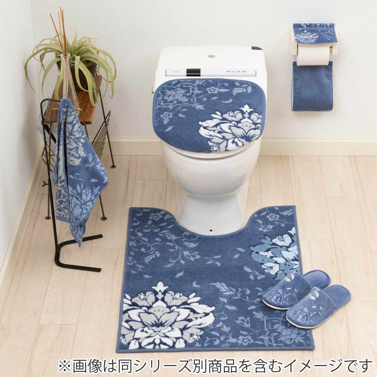 センコー タオル DECORMUSEEプレシャス トイレタオル 約34×75cm