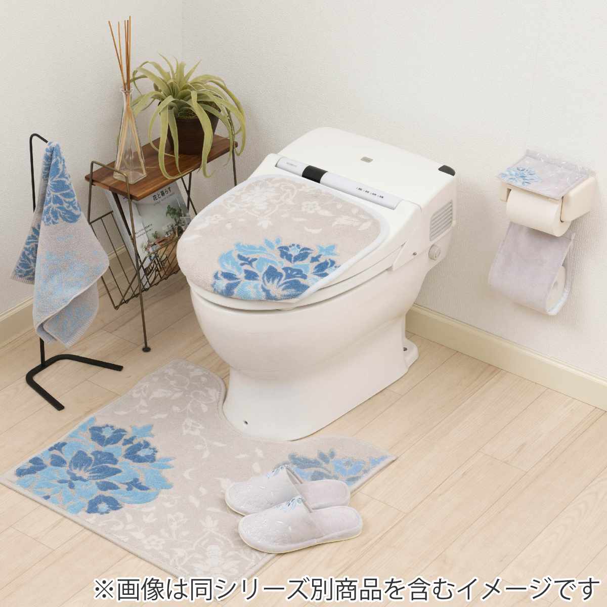センコー タオル DECORMUSEEプレシャス トイレタオル 約34×75cm