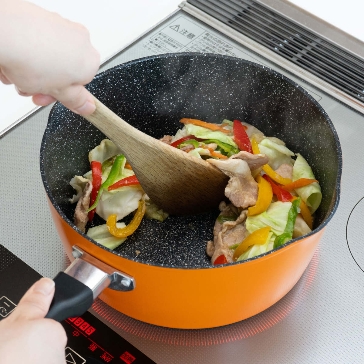 和平フレイズ フライパン 24cm 超深型 IH対応 ギガフッカ （ ガス火