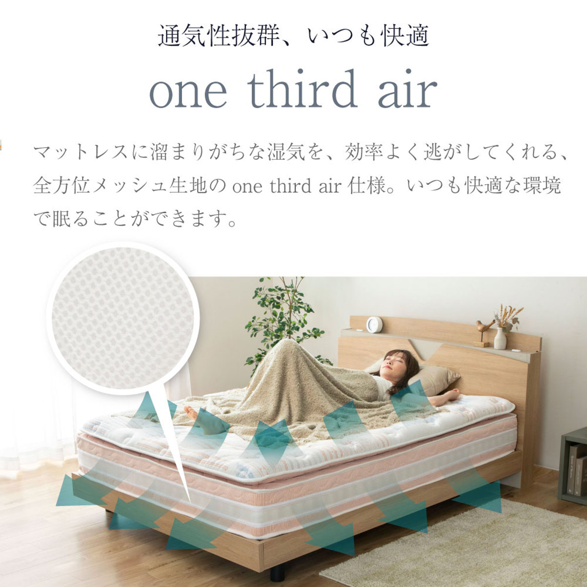 極厚ピロートップ 硬さの選べる マットレス セミダブル サンセットオレンジ 咲夜NoWay! （ 極厚 ピロートップ 選べる硬さ 体圧分散 抗菌 防臭 防ダニ 日本製 ）_14