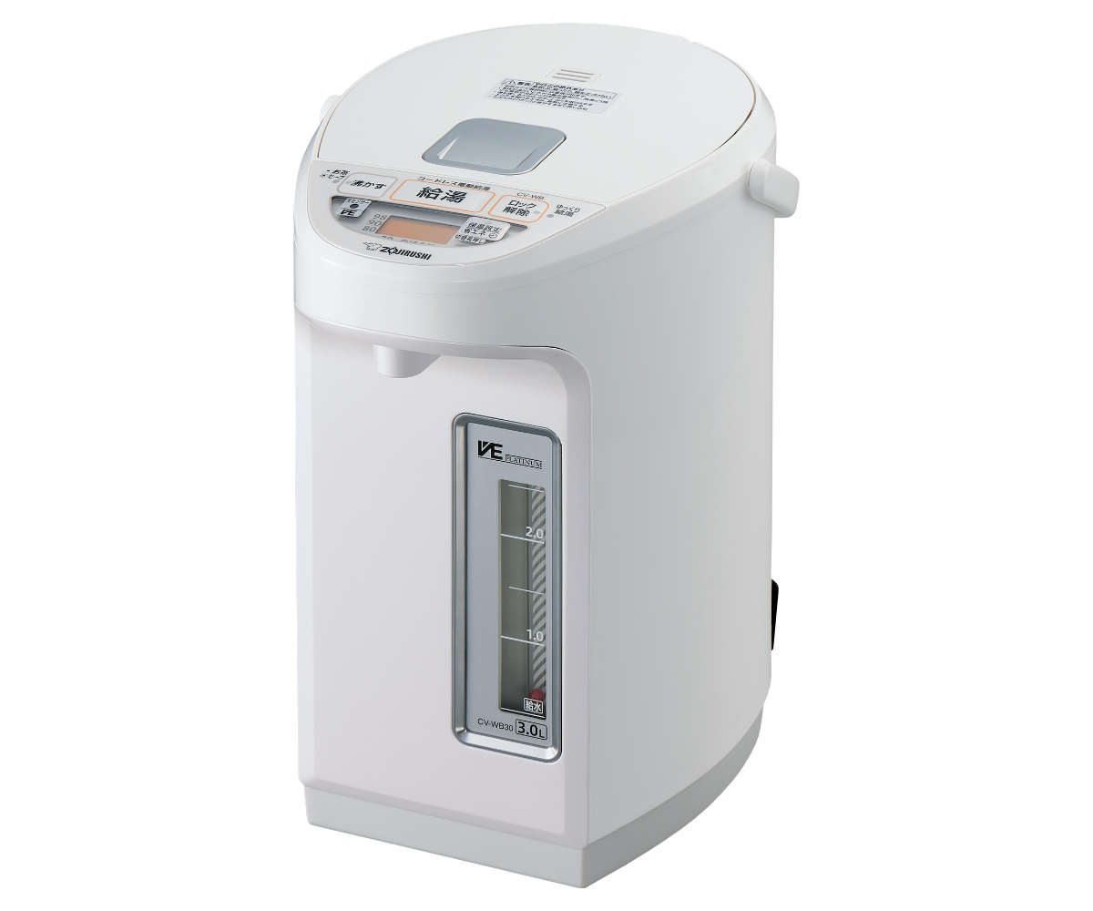 象印 電気ポット 3L VE電気まほうびん 優湯生 蒸気レス構造