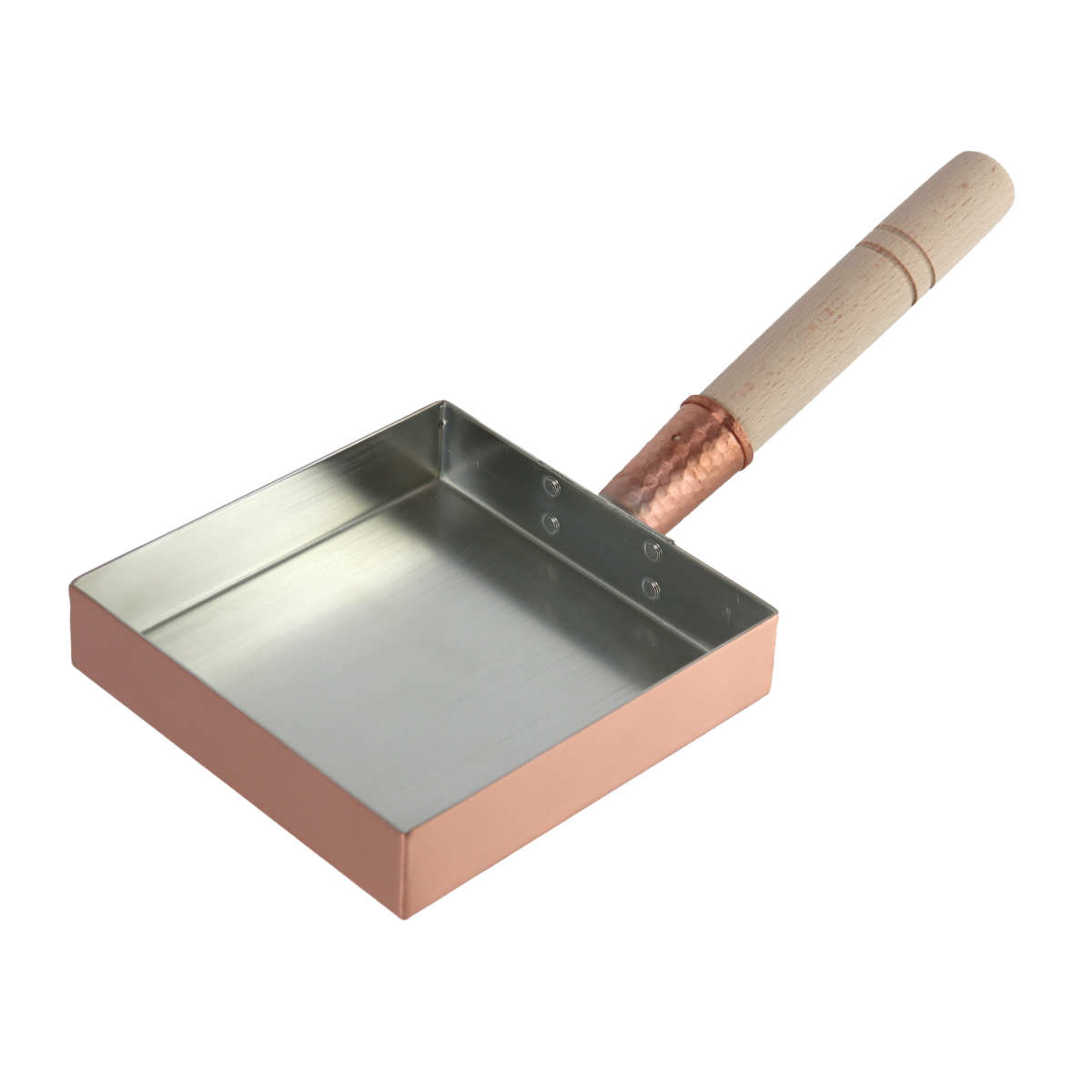 工房アイザワ 純銅 玉子焼き 関東型 15cm （ aizawa 日本製 ガス火専用