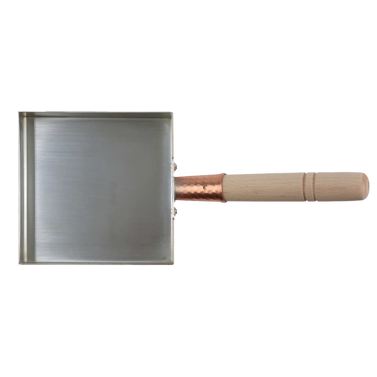 工房アイザワ 純銅 玉子焼き 関東型 15cm （ aizawa 日本製 ガス火専用