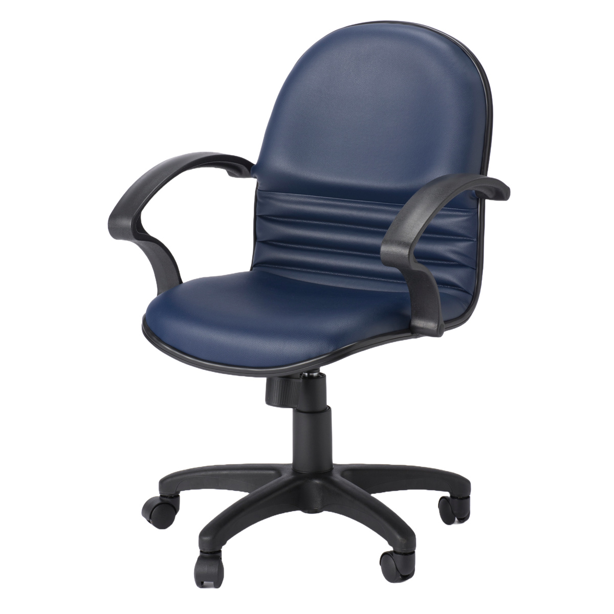 麻雀チェア 座面高45〜55cm 昇降式 肘付 麻雀イス triple （ レザー調