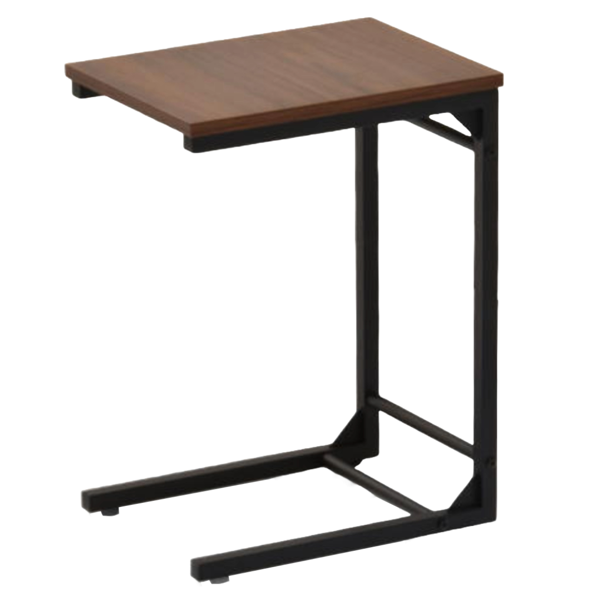 サイドテーブル 高さ51.5cm コの字型 Nid （ ナイトテーブル ミニ