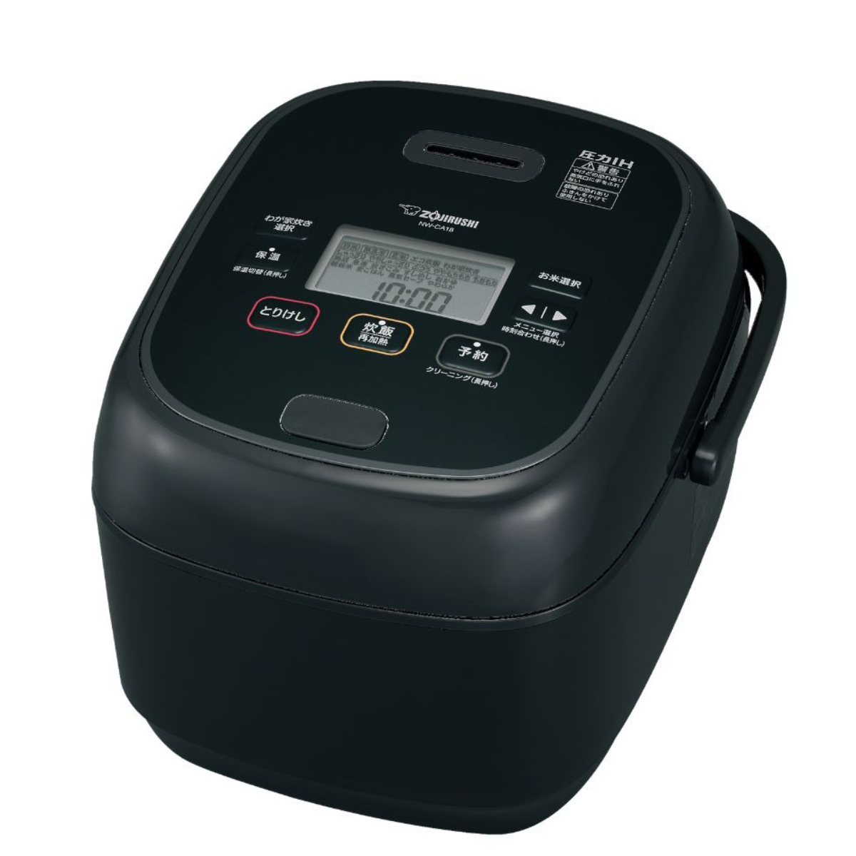 極め炊き 象印 圧力IH炊飯器 1升炊き 黒まる厚釜 フラット設計 立つ