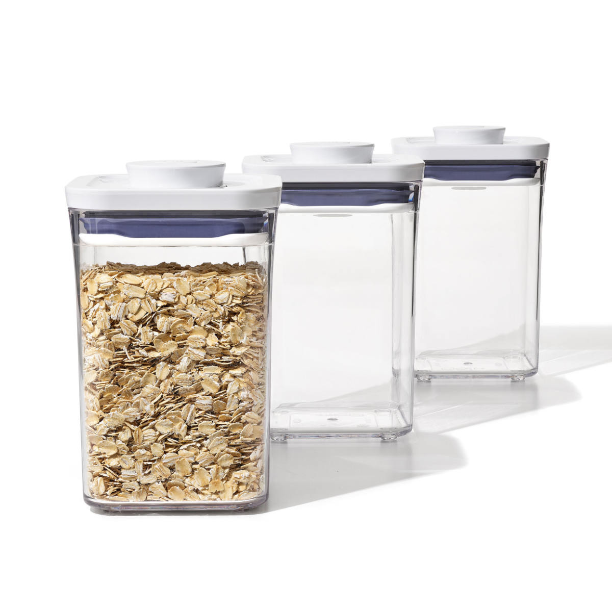 OXO（オクソー） 保存容器 1L ポップコンテナ スモールスクエア