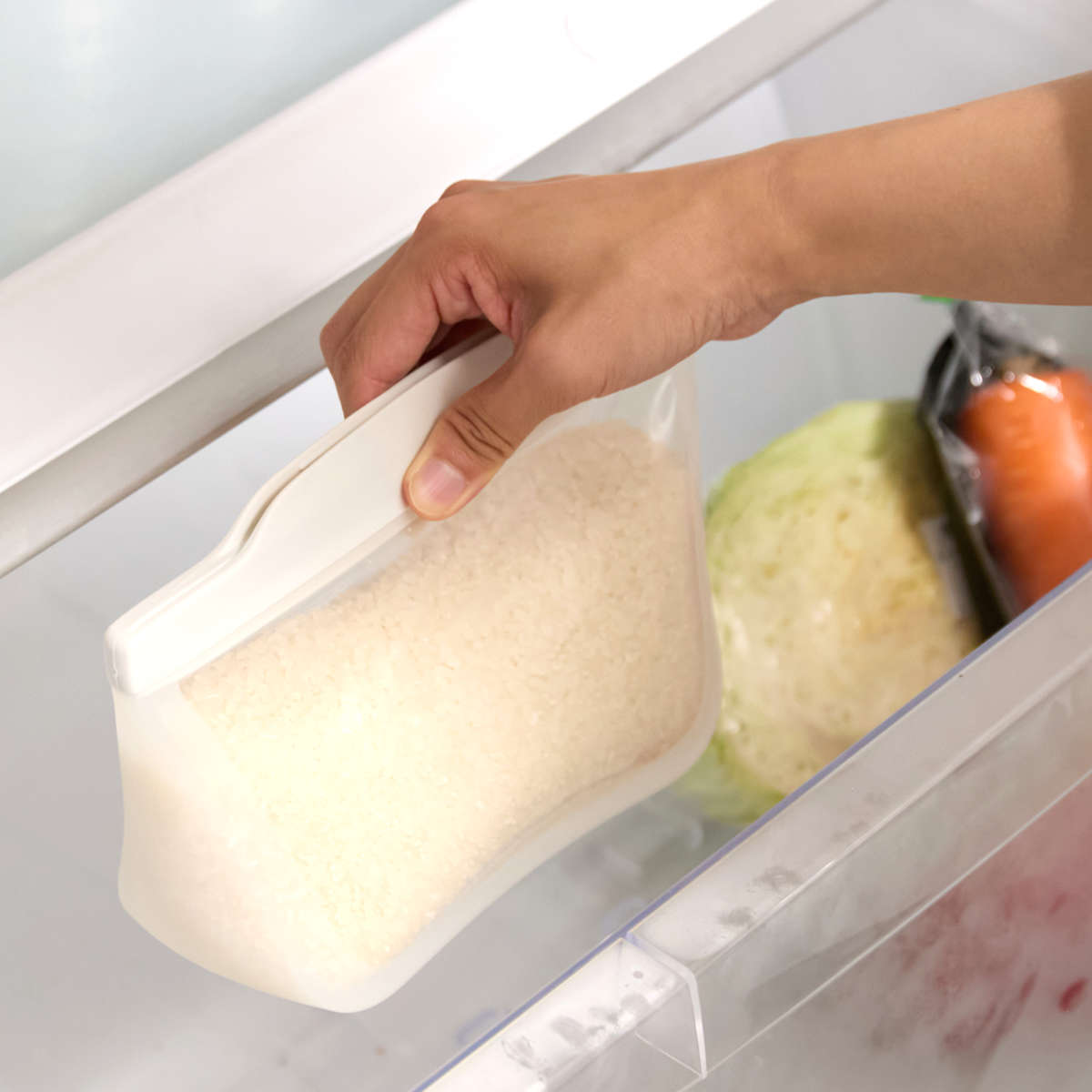 OXO（オクソー） 保存袋 946ml OXO シリコンスタンドバッグ M
