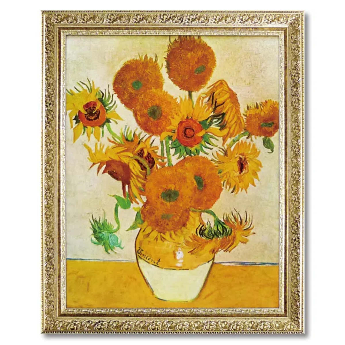 アートパネル　ゴッホ　ひまわり アートパネル ミュージアム シリーズ ゴッホ 59×74cm （ 絵画 絵