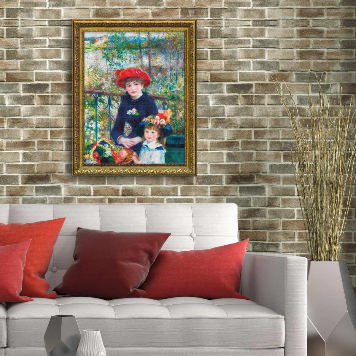 アートパネル ミュージアムアートシリーズ ルノワール 74×59cm （ 絵画