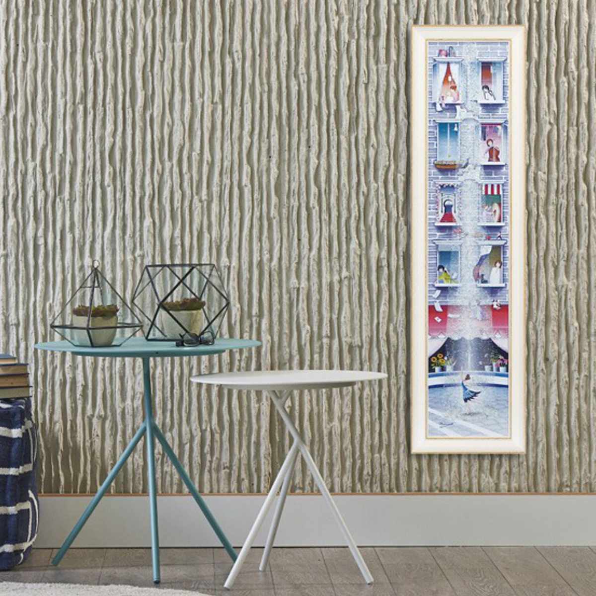 アートパネル なかの まりの 123×33cm （ 絵画 絵 アート インテリア
