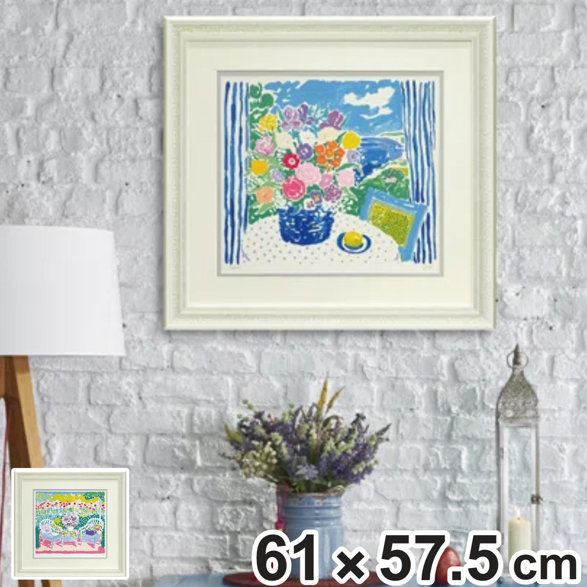 ブランド登録なし - 工芸ダイアログボックス ジョン ボッチ 61×57.5珊 （ 図画 絵 工芸 室内装飾 額入り口・入口 飾りつけ かっこ良い 花 ） ウォールデコレーション-レリーフ、アート-家具、インテリア