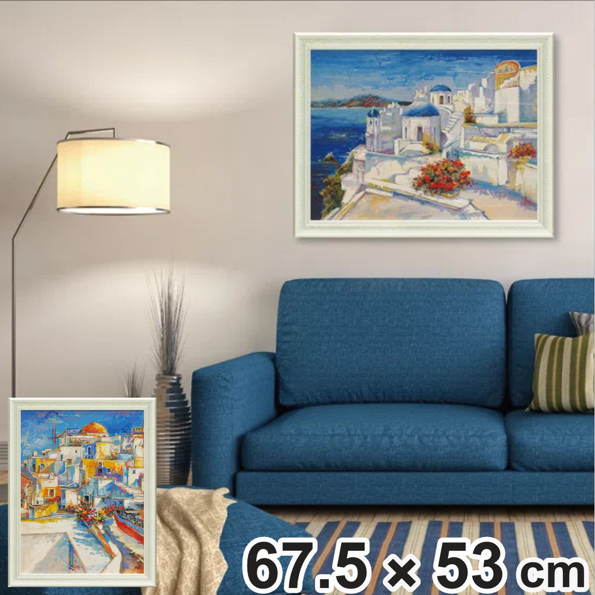 アートパネル ルイージ フローリオ 67.5×53cm （ 絵画 絵 アート