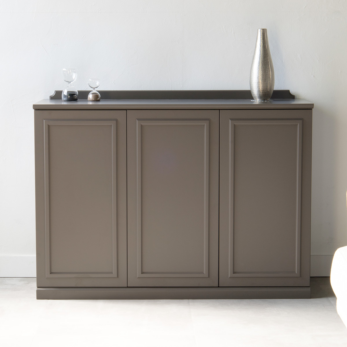 松永家具 キャビネット 幅120cm 完成品 日本製 ブール （ 開梱設置