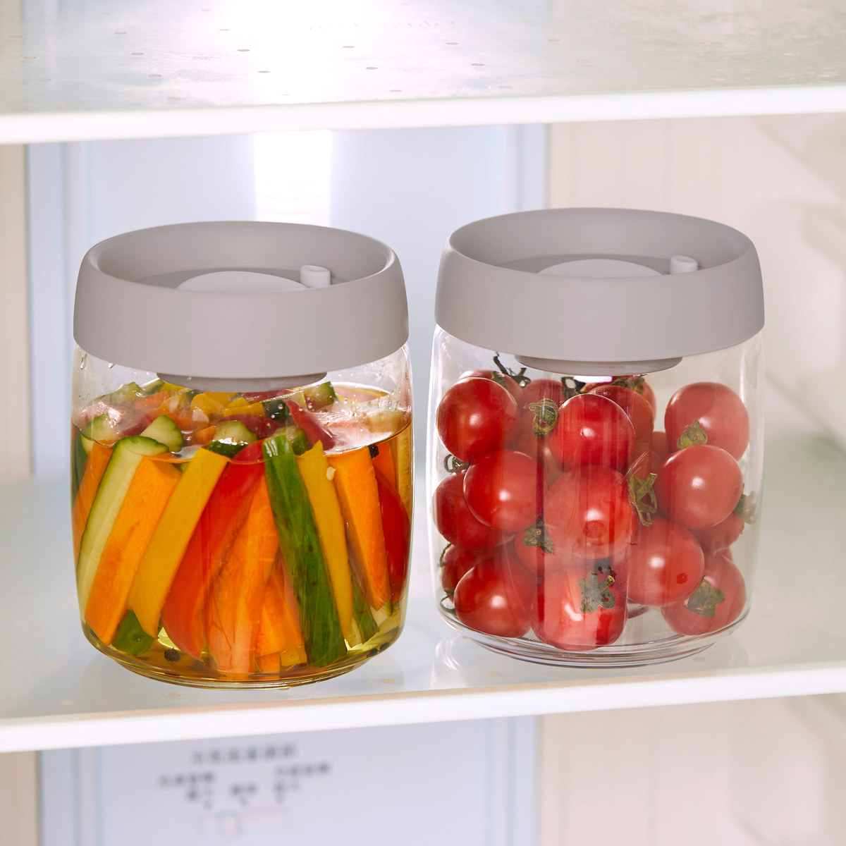 竹原製缶 保存容器 400ml 押すだけ簡単真空キャニスター S （ 真空