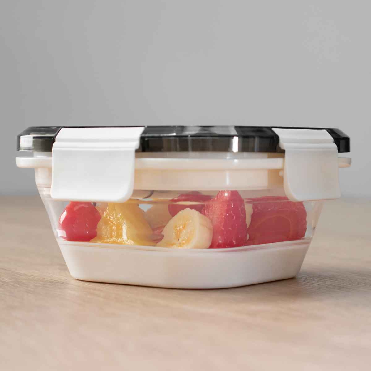 保存容器 500ml Felio たためるシリコン保存＆ランチBOX 角型