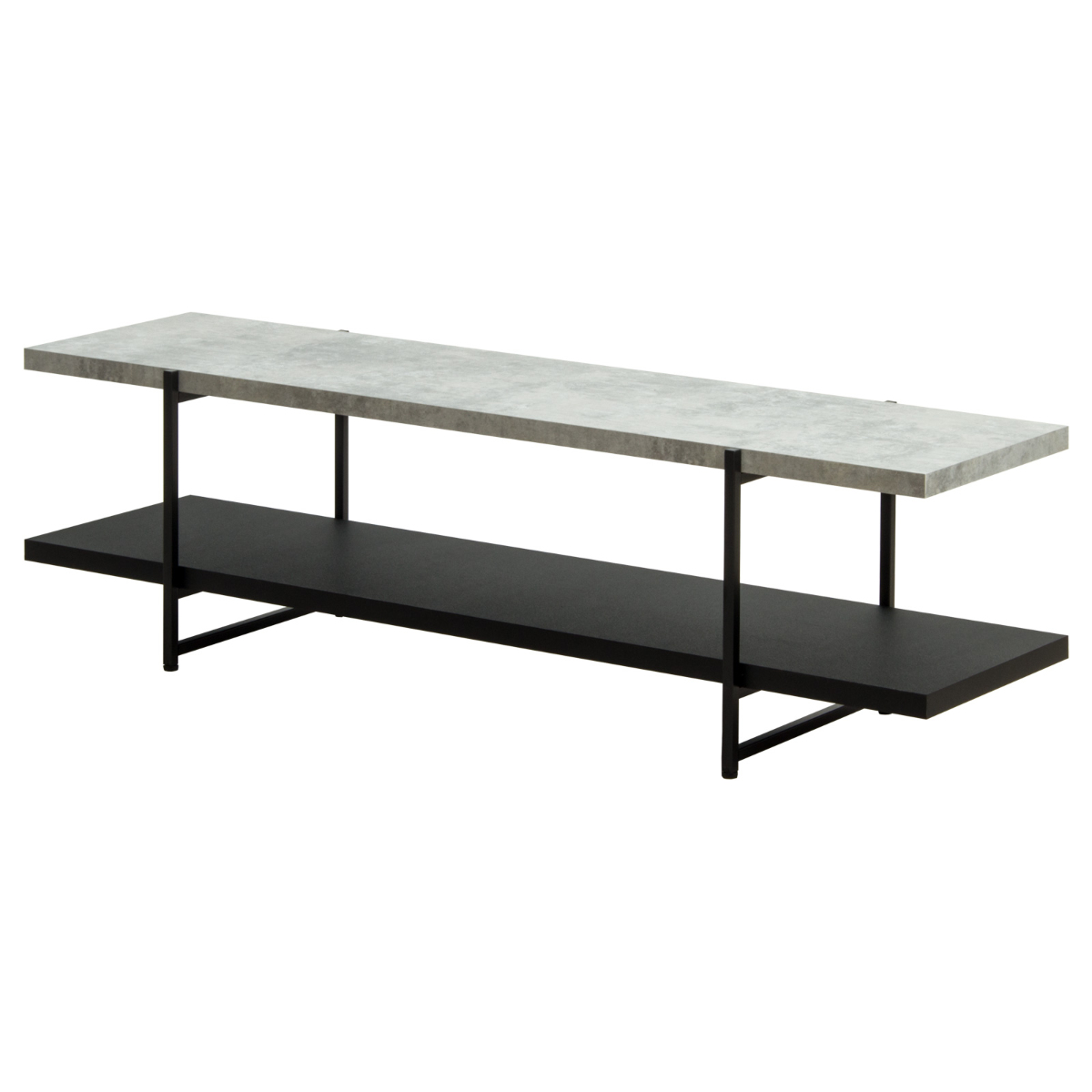 岩附 テレビ台 幅120cm 42型対応 ストーン調 上下組替可能 （ TV台