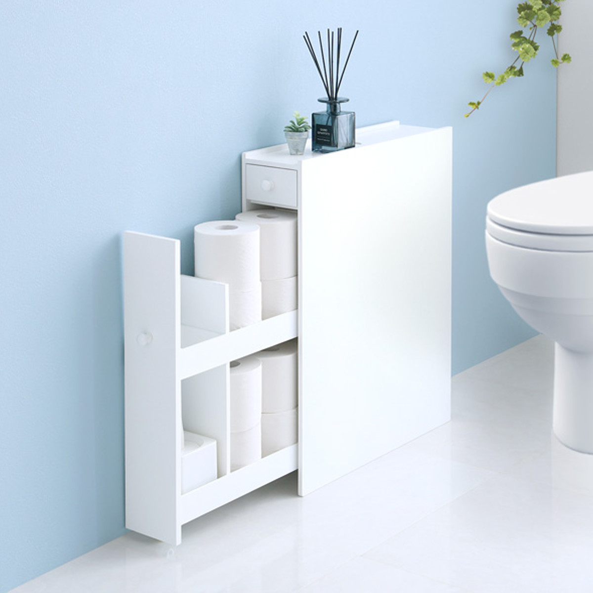 【新品】シンプルタイプ トイレラック　隙間収納 アウトレット Amazon.co.jp: シンプルタイプ トイレラック 隙間収納