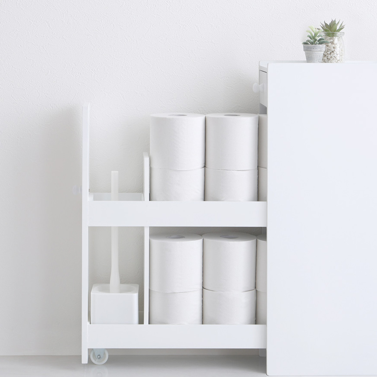 ホームテイスト（HOME taste） トイレラック たっぷり収納スリムトイレ