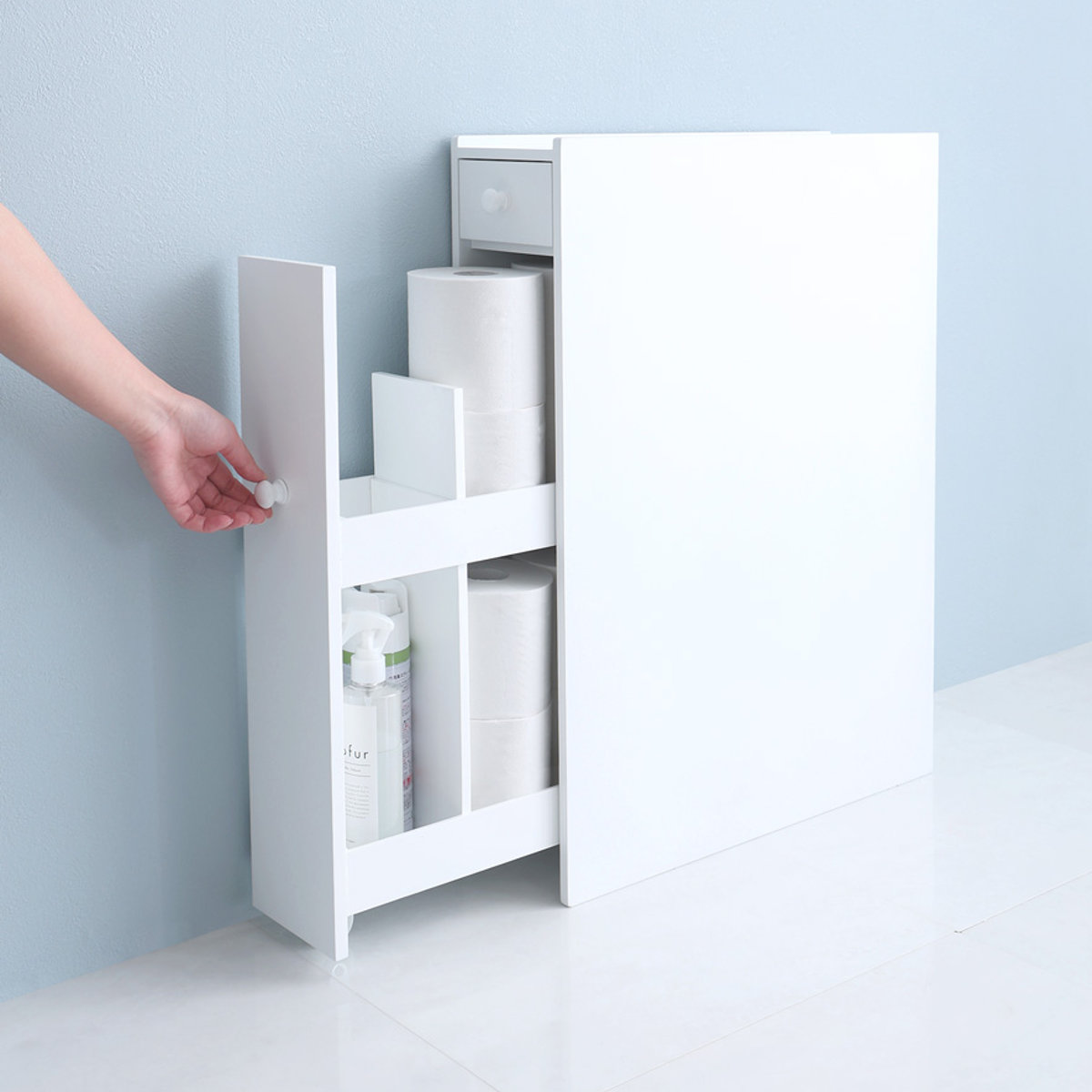 ホームテイスト（HOME taste） トイレラック たっぷり収納スリムトイレ