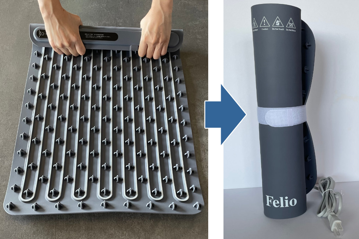 食卓用フードウォーマー 大判タイプ Felio （ フェリオ 保温プレート
