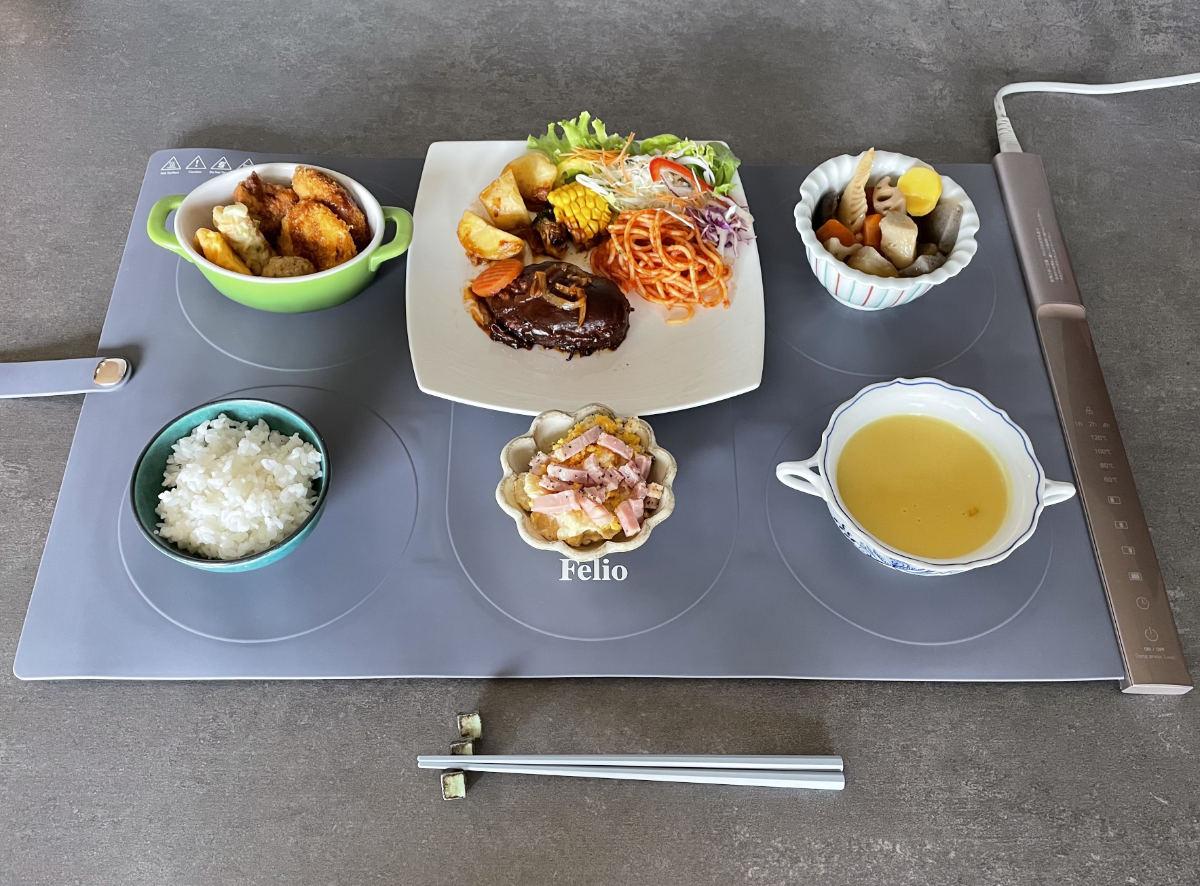 食卓用フードウォーマー セパレートタイプ Felio （ フェリオ 保温