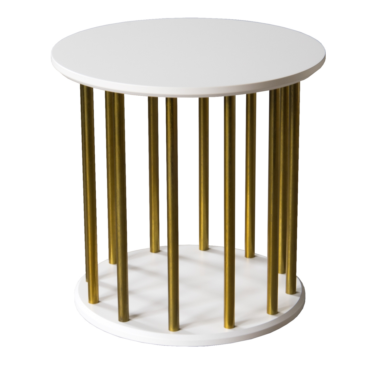 松永家具 サイドテーブル 円型 直径45cm 高さ45cm BOULE （ 開梱設置