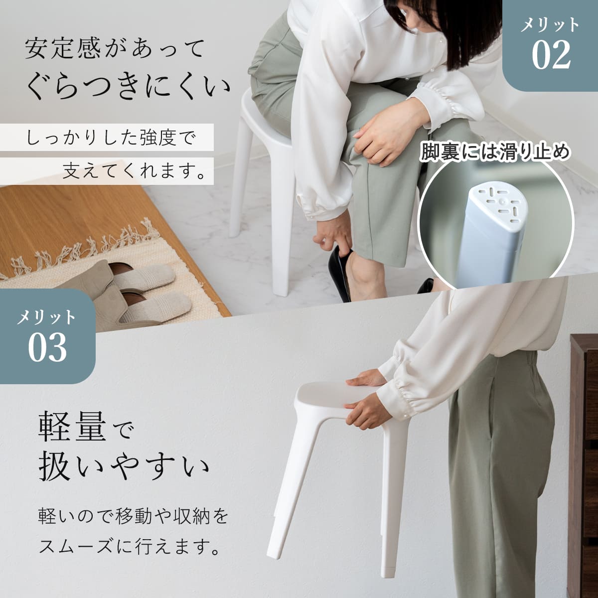 アスベル（ASVEL） 風呂椅子 バスチェアEX 40cm 銀イオン 日本製
