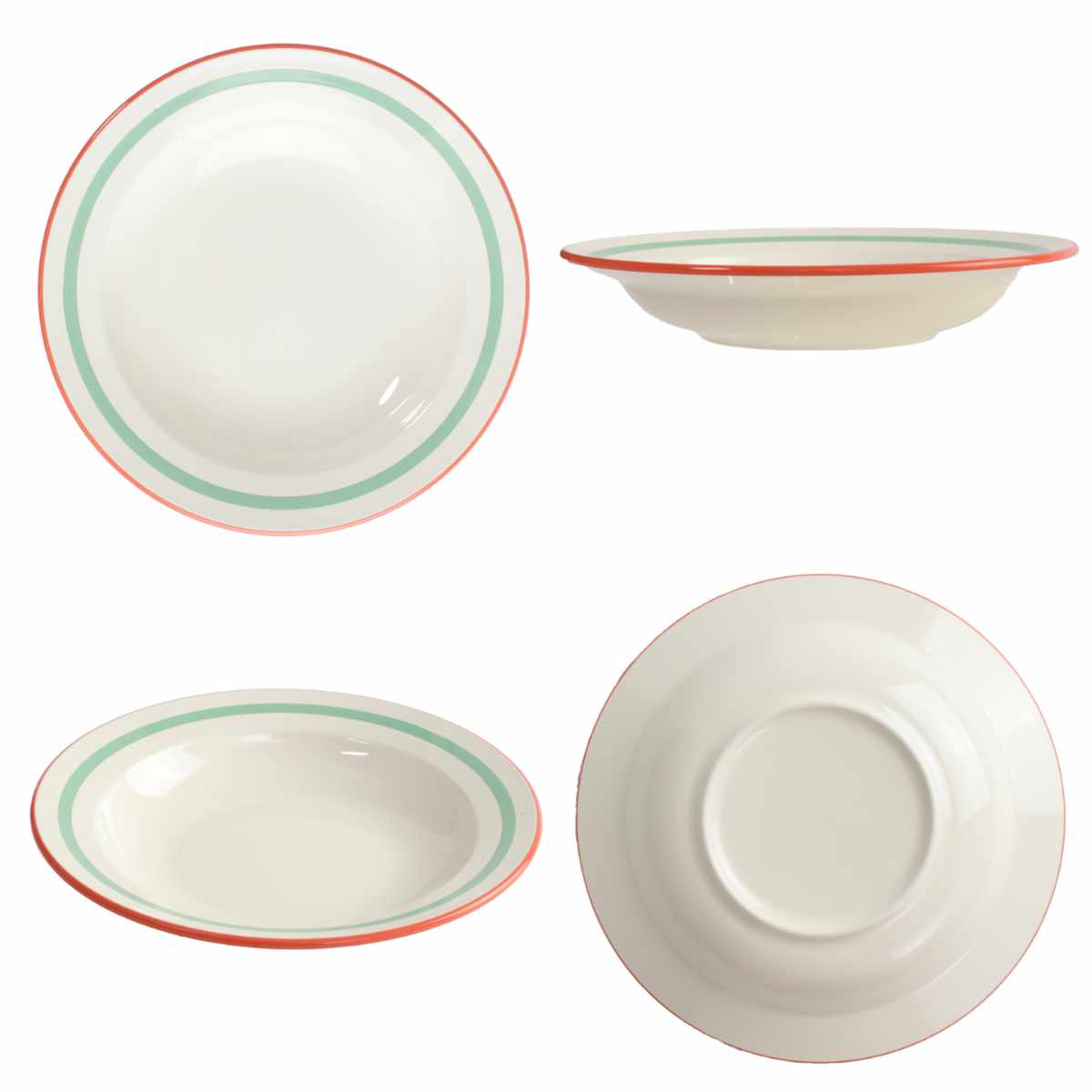クーププレート 18cm Linea （ 食洗機対応 電子レンジ対応 深皿 皿 お