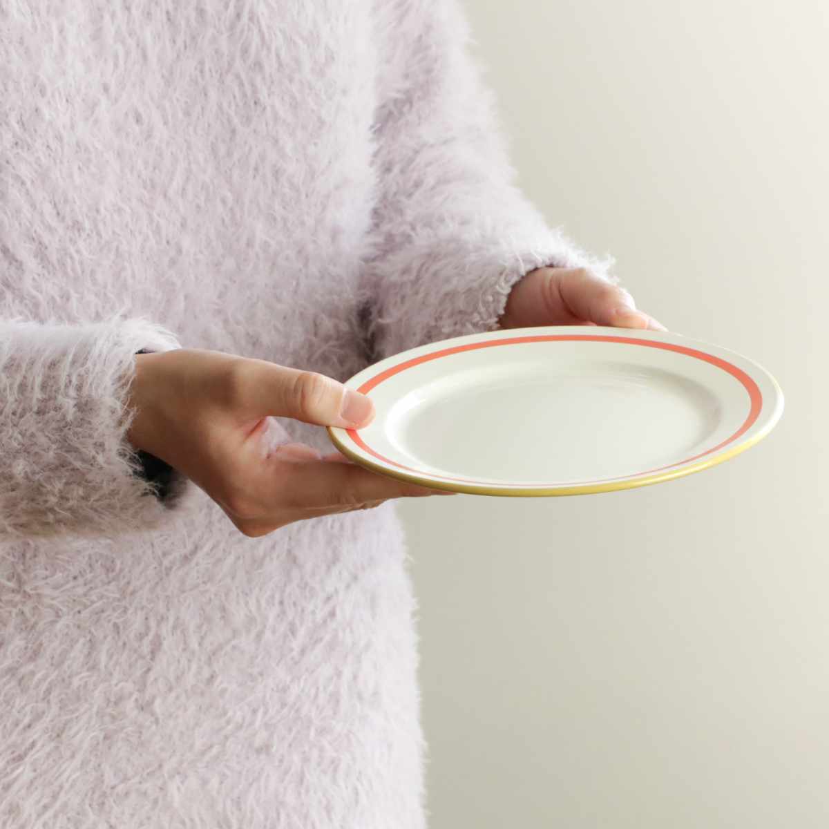 プレート 18cm Linea （ 食洗機対応 電子レンジ対応 皿 お皿 中皿 平皿