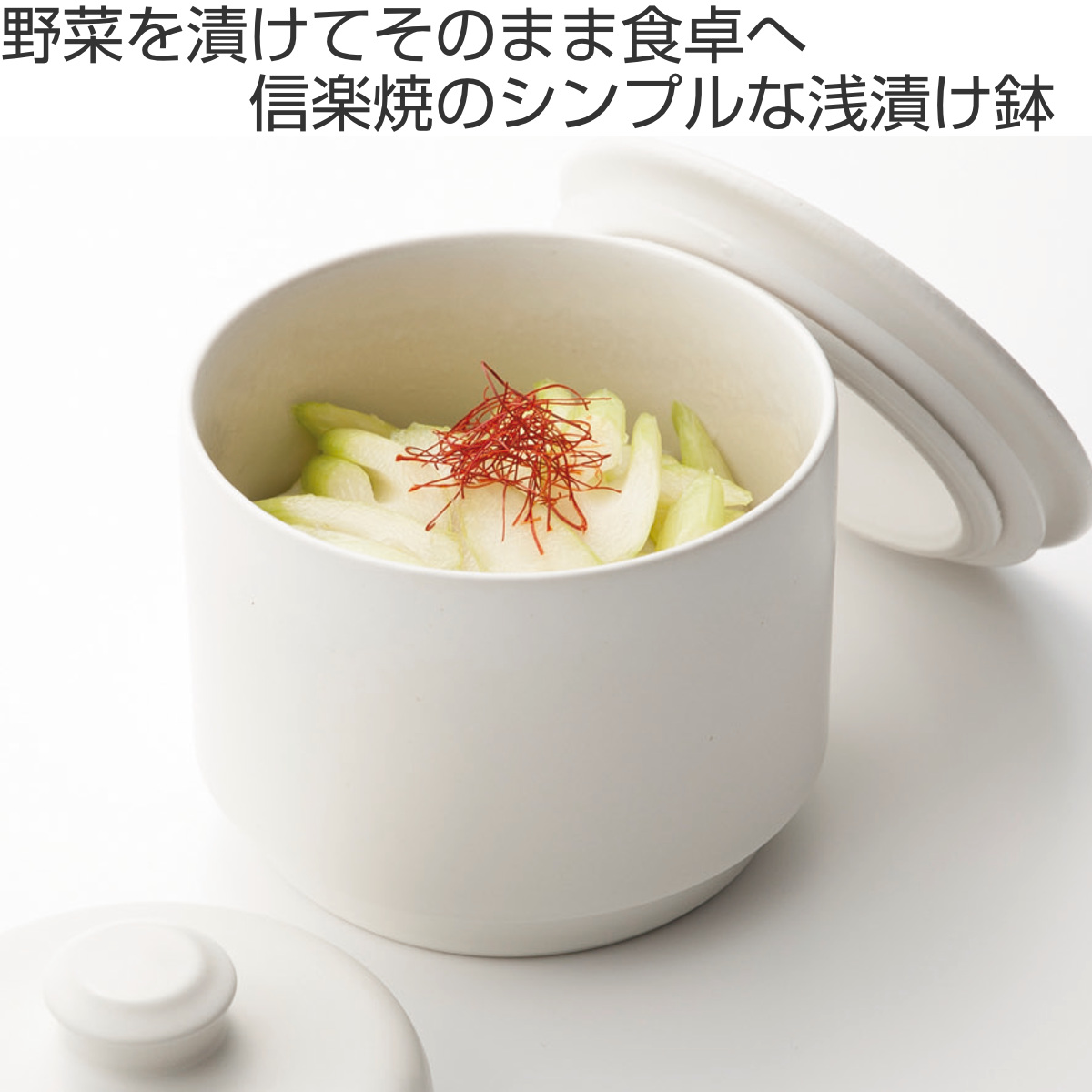 Hangout 漬物容器 浅漬け鉢 （ 漬物 漬け物 つけもの 保存容器 食品 浅
