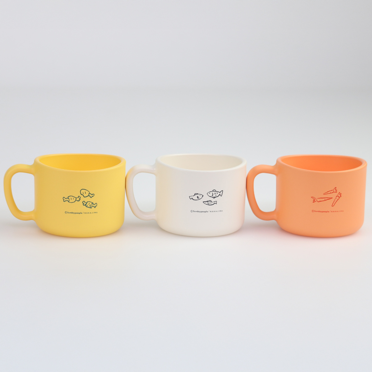 コップ 200ml Mogugu どーぶつ プラスチック （ 食洗機対応 電子レンジ