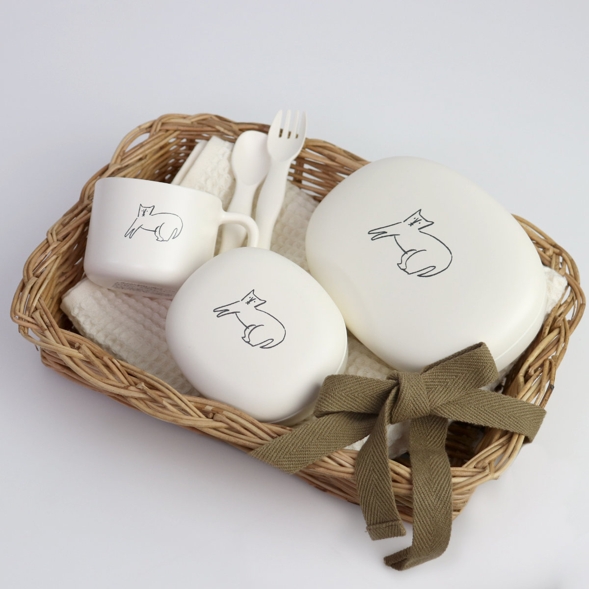 カトラリーセット Mogugu どーぶつ プラスチック （ 食洗機対応 子ども