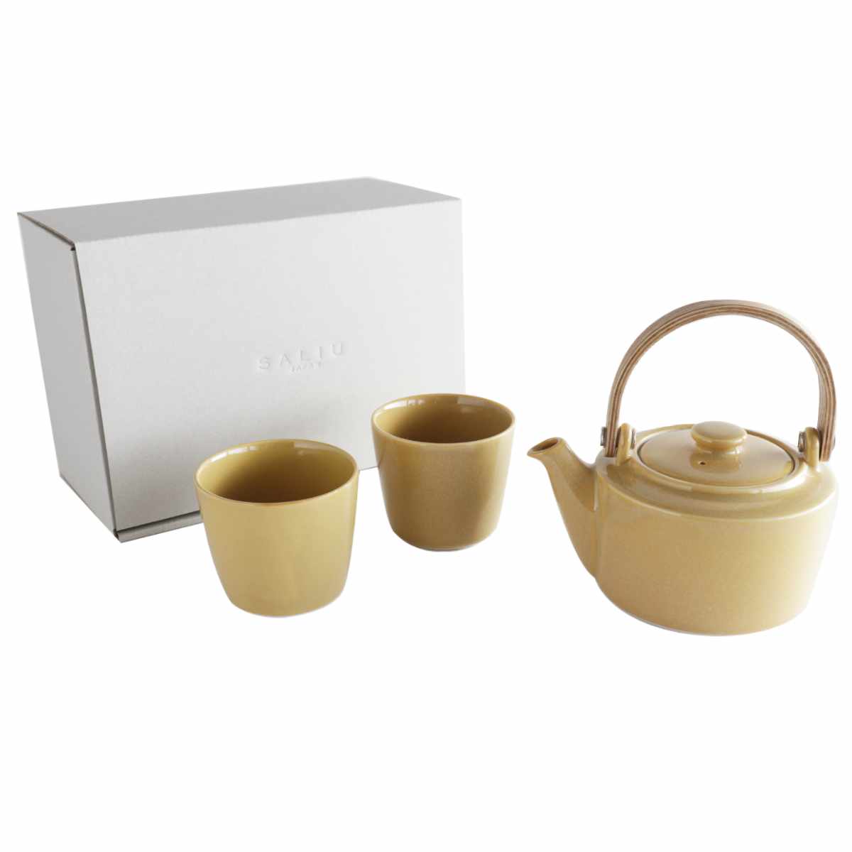 LOLO（ロロ） 土瓶 湯呑み ギフトセット 420ml SALIU 祥 磁器 （ 急須