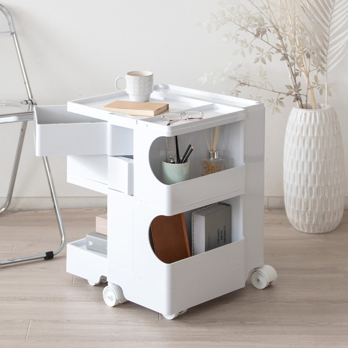 宮武製作所 マルチワゴン 幅43cm Pluna（プルーナ）ロータイプ 四面