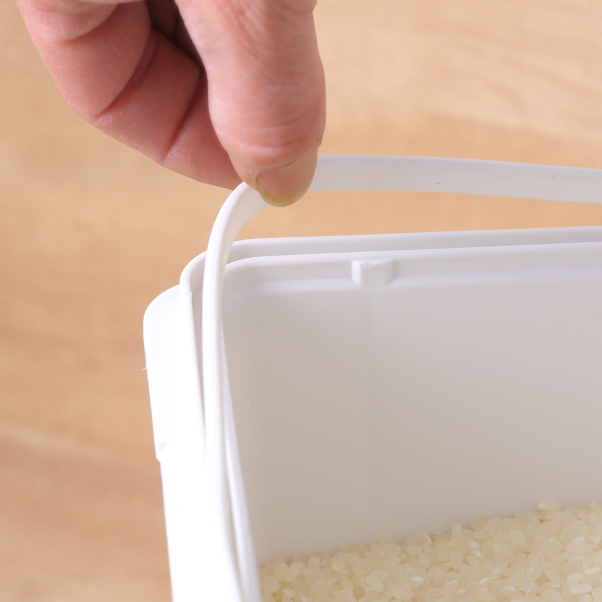 アスベル（ASVEL） 米びつ 6kg S密閉米びつ （ ライスストッカー 計量