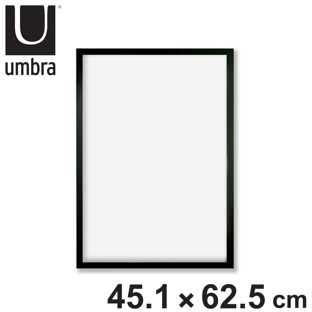Umbra（アンブラ） ポスターフレーム A2 45.1×62.5cm ブラック