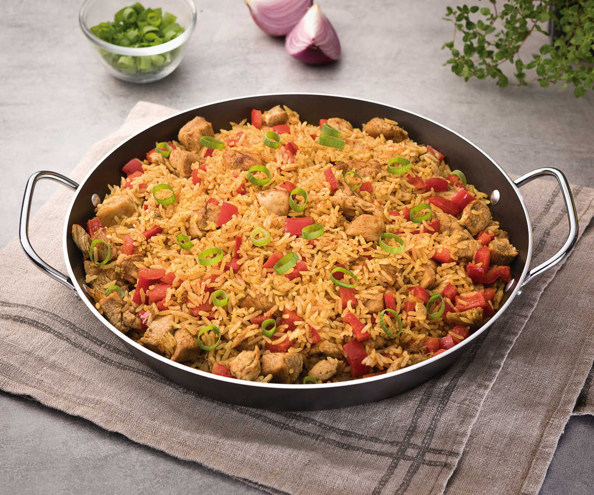 TRAMONTINA（トラモンティーナ） パエリア鍋 38cm ガス火専用 食洗機