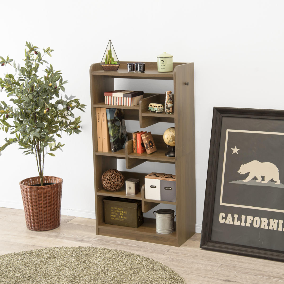 1372 ディスプレイラック　飾り棚　陳列棚　本棚　ブックケース　レトロ　展示台 楽天市場】フィギュアラック 大容量 HD透明 ディスプレイラック