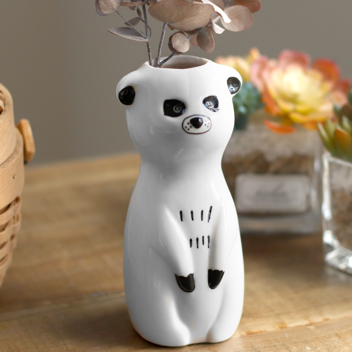 creer（クレエ） 花瓶 シナリー モチーフフラワーベース ミーア