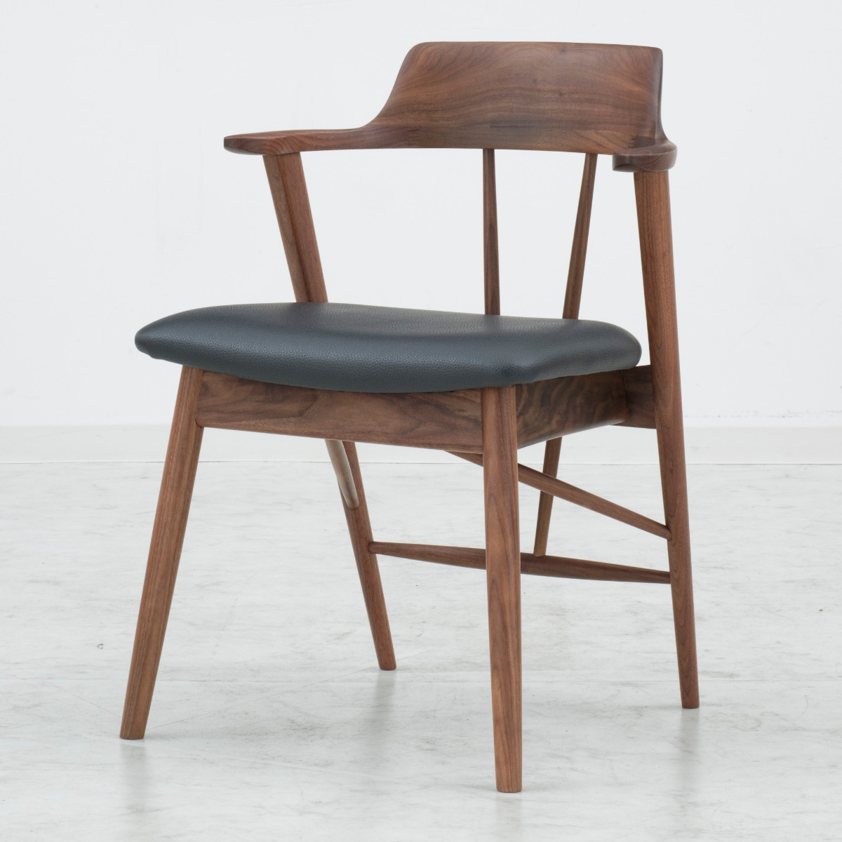 ダイニングチェア 同色2脚セット 座面高44cm カバー別売り ELA2