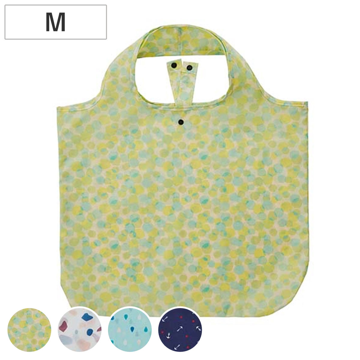 エコバッグ コンパクトになるエコバッグ レコロ M （ エコバック 買い物かばん 折りたたみ ）