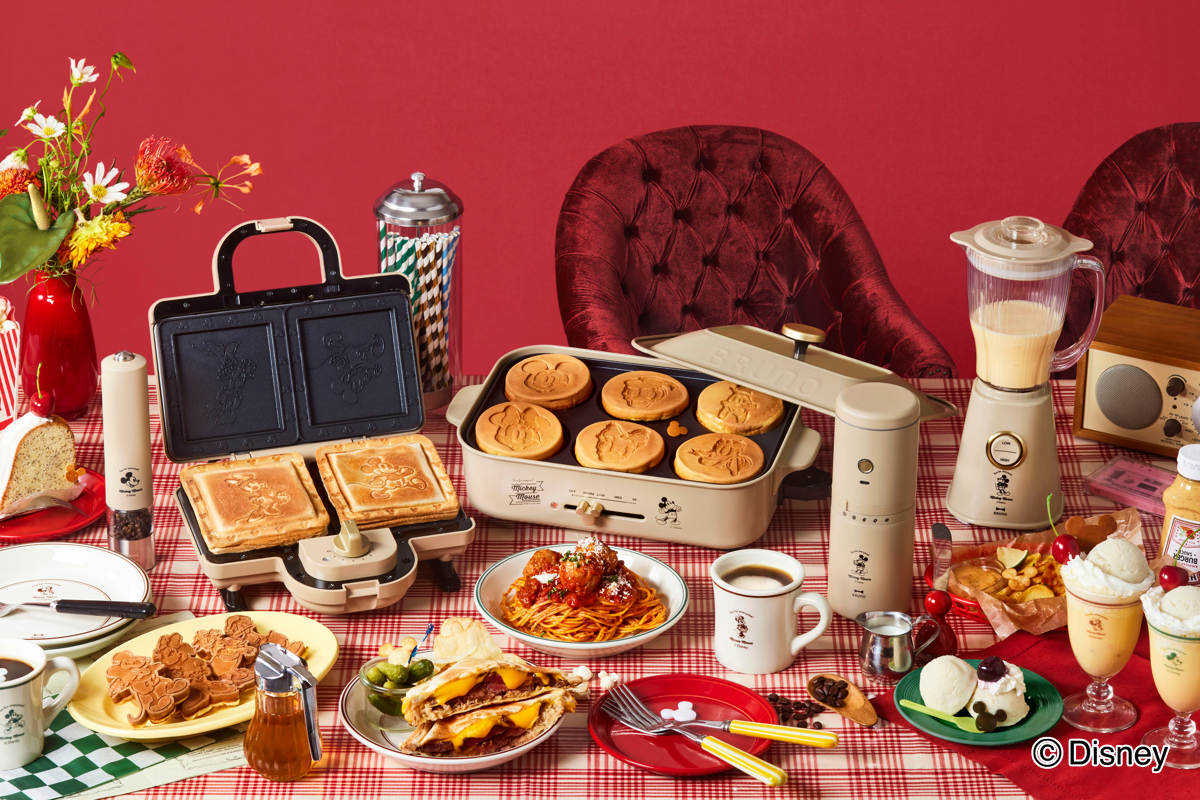 BRUNO（ブルーノ） コンパクトホットプレート DISNEY たこ焼きプレート
