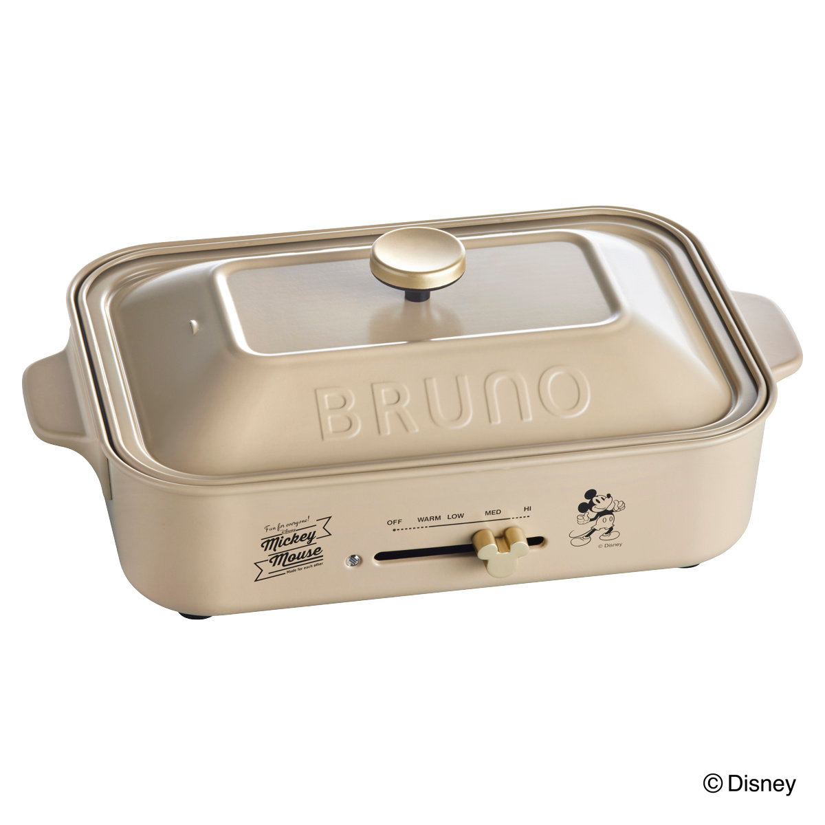 BRUNO（ブルーノ） コンパクトホットプレート DISNEY たこ焼きプレート