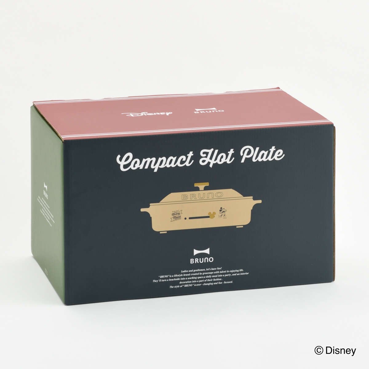 BRUNO（ブルーノ） コンパクトホットプレート DISNEY たこ焼きプレート
